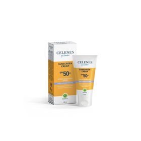 Celenes Herbal Kuru ve Hassas Ciltler SPF50 50 ml Güneş Kremi
