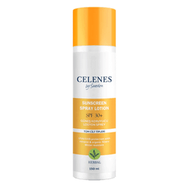 Celenes Herbal SPF 30+ 150 ml Güneş Koruyucu Sprey Losyon