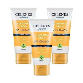 Celenes Herbal SPF100 3x50 ml Güneş Kremi