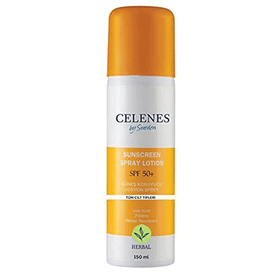 Celenes Herbal SPF50+ 150 ML Güneş Koruyucu Losyon Sprey