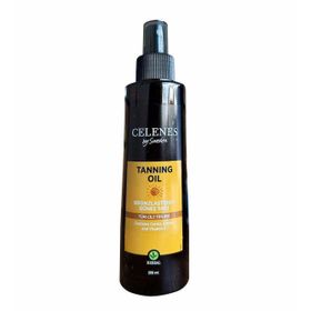 Celenes Herbal Taning Oil 200 ml Bronzlaştırıcı Güneş Yağı
