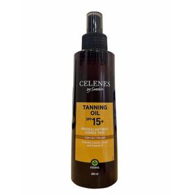 Celenes Herbal Taning Oil 200 ml Bronzlaştırıcı Güneş Yağı