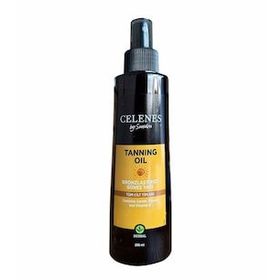 Celenes Herbal Taning Oil 200 ml Bronzlaştırıcı Güneş Yağı