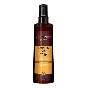 Celenes Herbal Taning Oil 2x200 ml Bronzlaştırıcı Güneş Yağı