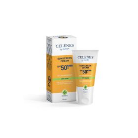 Celenes Herbal Yaşlanmaya Karşı SPF50 50 ml Güneş Kremi