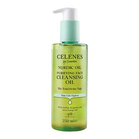 Celenes Nordic Oil 250 ml Tüm Ciltler İçin Yüz Temizleme Yağı