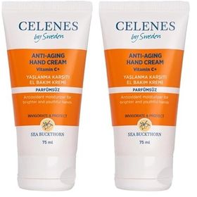 Celenes Sea Buckthorn Yaşlanma Karşıtı 2x75 ML El Kremi