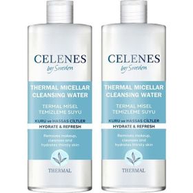 Celenes Thermal Kuru ve Hassas Ciltler 2x250 ml Yüz Temizleme Jeli