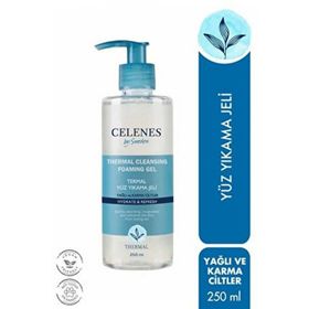 Celenes Yağlı ve Karma Ciltler 250 ml 250 ml By Sweden Thermal Yüz Temizleme Jeli