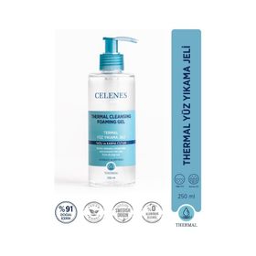Celenes Yağlı ve Karma Ciltler 250 ml 250 ml By Sweden Thermal Yüz Temizleme Jeli