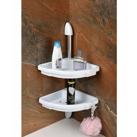 Çelik Ayna CLK135 2'li Lüx Banyo Köşelik