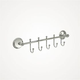 Çelik Banyo Çıkmalı Beşli Askılık