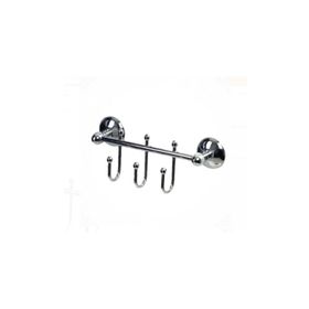 Çelik Banyo Çıkmalı Üçlü Askılık