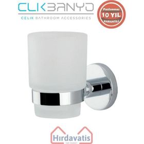 Çelik Banyo Flora Diş Fırçalık