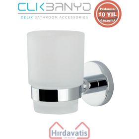 Çelik Banyo Flora Diş Fırçalık