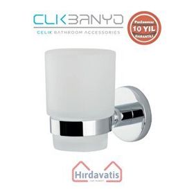 Çelik Banyo Flora Diş Fırçalık