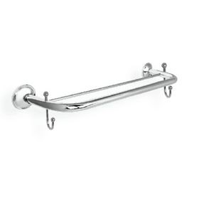 Çelik Banyo Ikılı Uzun 50 cm Havluluk Kancalı