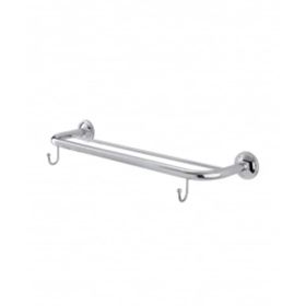 Çelik Banyo Ikılı Uzun 50 cm Havluluk Kancalı