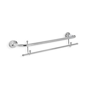 Çelik Banyo Ikılı Uzun 50 cm Havluluk Kancalı