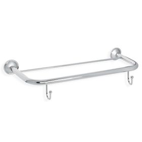 Çelik Banyo Ikılı Uzun 50 cm Havluluk Kancalı