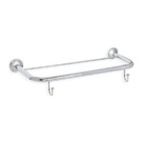 Çelik Banyo Ikılı Uzun 50 cm Havluluk Kancalı