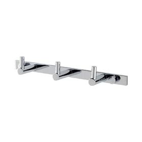 Çelik Banyo MS10 059 Paslanmaz Pirinç Mercan 3'lü Askılık Havlu Askısı