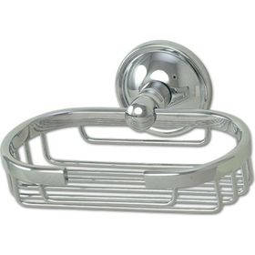 Çelik Banyo Rozetli Tel Sabunluk