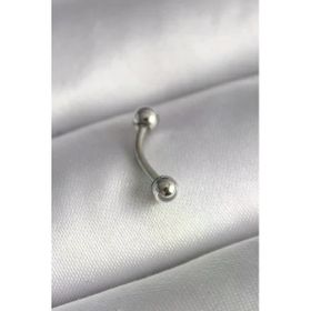 Çelik Gümüş Renk Topçuk Model Piercing