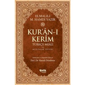 Çelik Yayınevi Kur'an-ı Kerim'in Yüce Meali (Küçük Boy)
