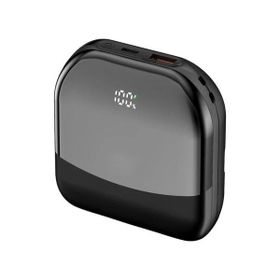 Çelikwork Fp-15 10.000 mAh 22.5W Hızlı Şarj Usb-C Giriş LCD Gösterge Siyah Powerbank
