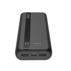 Cellular Line 12W X 2 20.000 mAh Siyah Powerbank