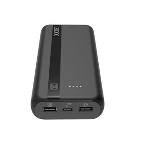 Cellular Line 12W X 2 20.000 mAh Siyah Powerbank