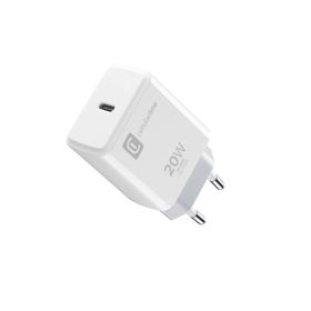 Cellular Line 20w TYPE-C Beyaz Şarj Adaptörü