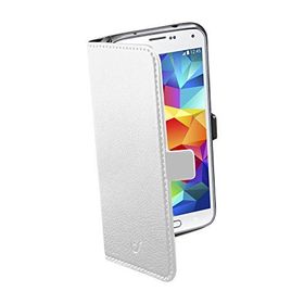 Cellular Line Beyaz BOOKESSENGALS5W Samsung Galaxy S5 Book Essential Kapaklı Kılıf