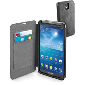 Cellular Line BOOKCARDNOTE3BK Samsung Galaxy Note 3 Book Card Kılıf