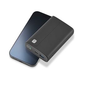 Cellular Line Elite Dijital Ekranlı PD 20W Hızlı Şarj 20.000 mAh Siyah Powerbank
