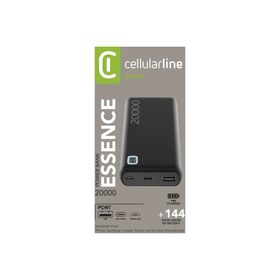 Cellular Line Essence 20.000 mAh Siyah Powerbank