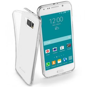 Cellular Line Şeffaf Samsung Galaxy S6 Fine Parlak Silikon Kılıf