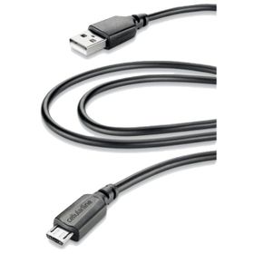 Cellular Line Siyah Micro Usb 2 m Şarj Ve Data Kablosu