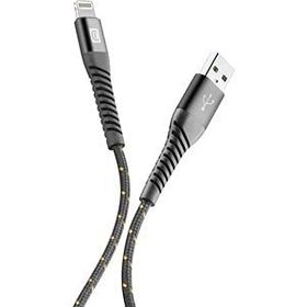 Cellular Line Tetra Force 2 m Siyah Lightning Kablo