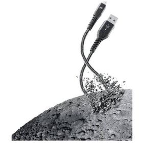 Cellular Line Tetra Force 2 m Siyah Lightning Kablo
