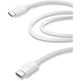 Cellular Line Usb-C to USB Şarj + 2 mt Beyaz Data Kablosu