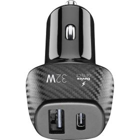 Cellularline 2 Ports 32W Siyah Araç Şarj Cihazı
