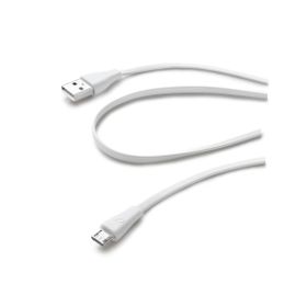 Cellularline Beyaz Micro USB Data Kablosu