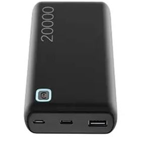 Cellularline Essence 12 W 20000 mAh Siyah Powerbank