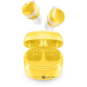 CellularLine Music Sound Flow Sarı Bluetooth Kulaklık