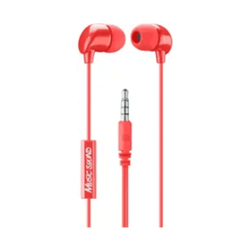 Cellularline Music Sound In Ear Silikonlu Kablolu Kulak İçi Kırmızı Kulaklık