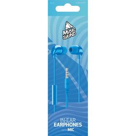 Cellularline Music Sound In Ear Silikonlu Kablolu Kulak İçi Mavi Kulaklık
