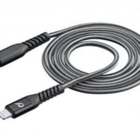 Cellularline Tetra Force Siyah 1 m Lightning Kablo