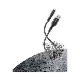 Cellularline Tetra Force Siyah 2 m Lightning Kablo
